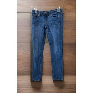 American Eagle Skinny Jeans Womens Size 0 Stretch Short Blue Jean Pants Bottoms